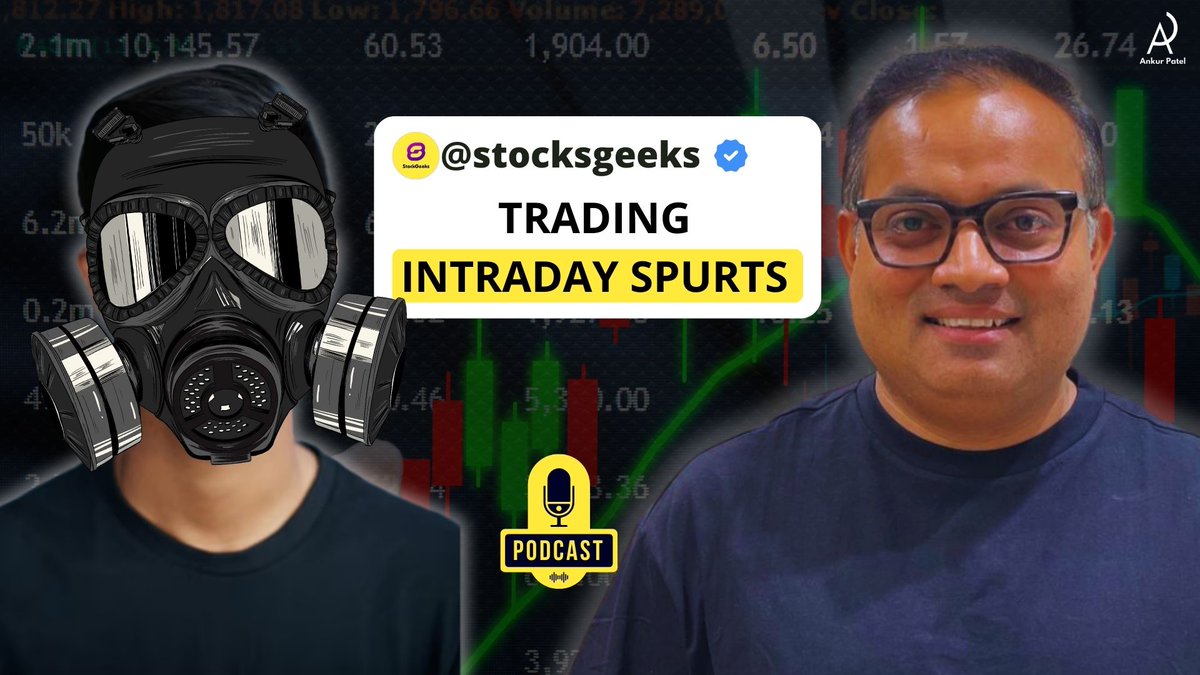 stocksgeeks's tweet image. Easiest way to make money in #Intraday 
📌 What is the #Spurt Model 
📌How to select Stocks for Intraday
📌Where to buy in intraday
📌How to avoid Faulty Bases
📌Intraday Entry Tactics
📌How to Trade Instant Episodic Pivots (EP)
Video Link - youtu.be/-U4rvZhPVeU