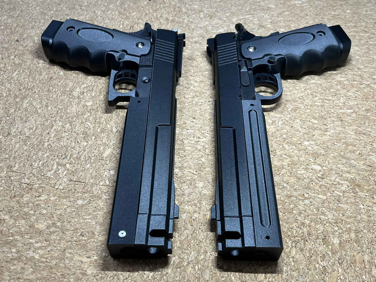 東京マルイ ハイキャパ5.1 デビルメイクライ エボニー&アイボリー化