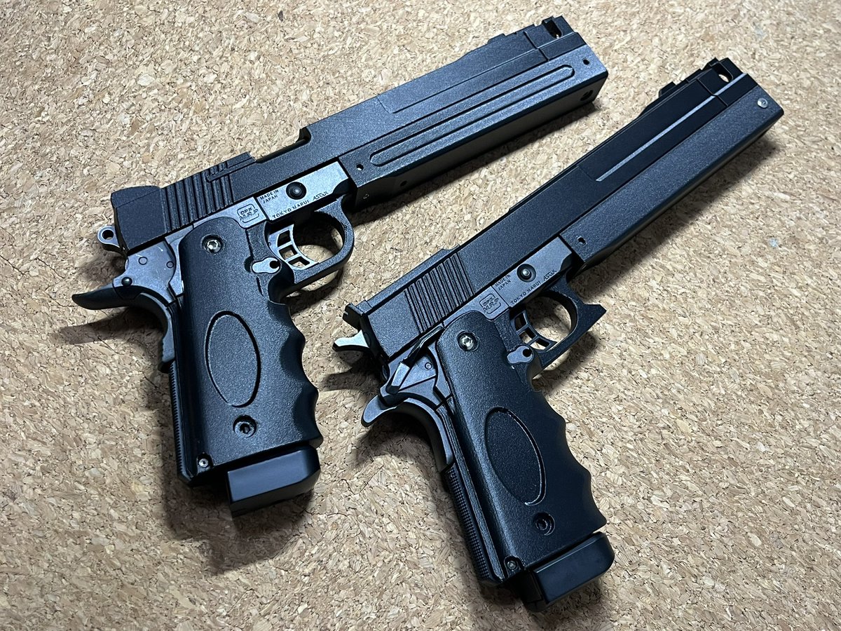 東京マルイ ハイキャパ5.1 デビルメイクライ エボニー&アイボリー化