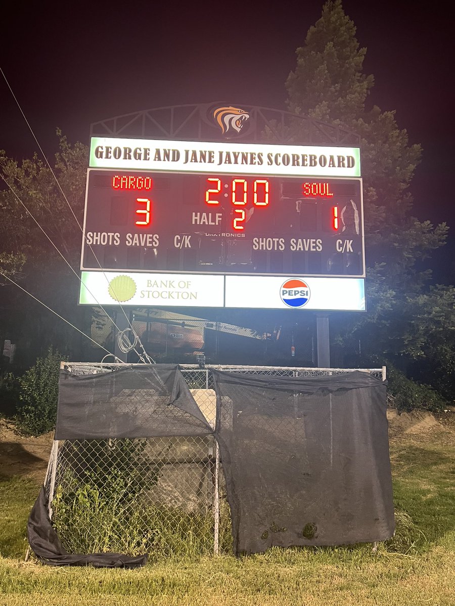 A statement win to open the season. 750 show up on a chilly Stockton evening to see goals from <a href="/thehannahdiaz/">Hannah Diaz</a> <a href="/Samtristannn/">Sam Tristan</a> and Taylor Curtis as the Stockton Cargo open their 2025 <a href="/USLWLeague/">USL W League</a> Season with a 3-1 win over the <a href="/oaklandsoulsc/">Oakland Soul</a> #stockton #soccer #woso
