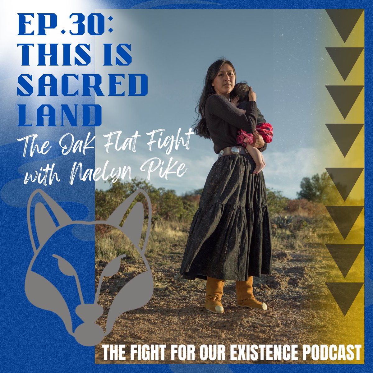 4ourexistence's tweet photo. Episode 30 with Naelyn Pike. The fight for Oak Flat. https://t.co/6CGCaSUqyG
#protectoakflat #nativeamerican https://t.co/eTqzvxaCQd