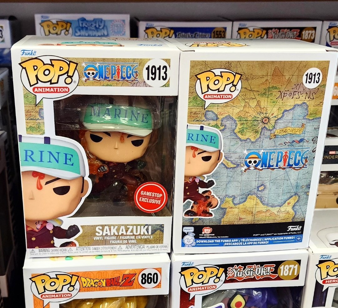 LVFunkoholics's tweet photo. Spotted @gamestop Exclusive Funko Pop One Piece Sakazuki.
#onepiecefunko #onepiece #anime #manga #gamestop #funkopops #funkopop #Pops #funkogram #FunkoPopVinyl https://t.co/hzc7UStVZf