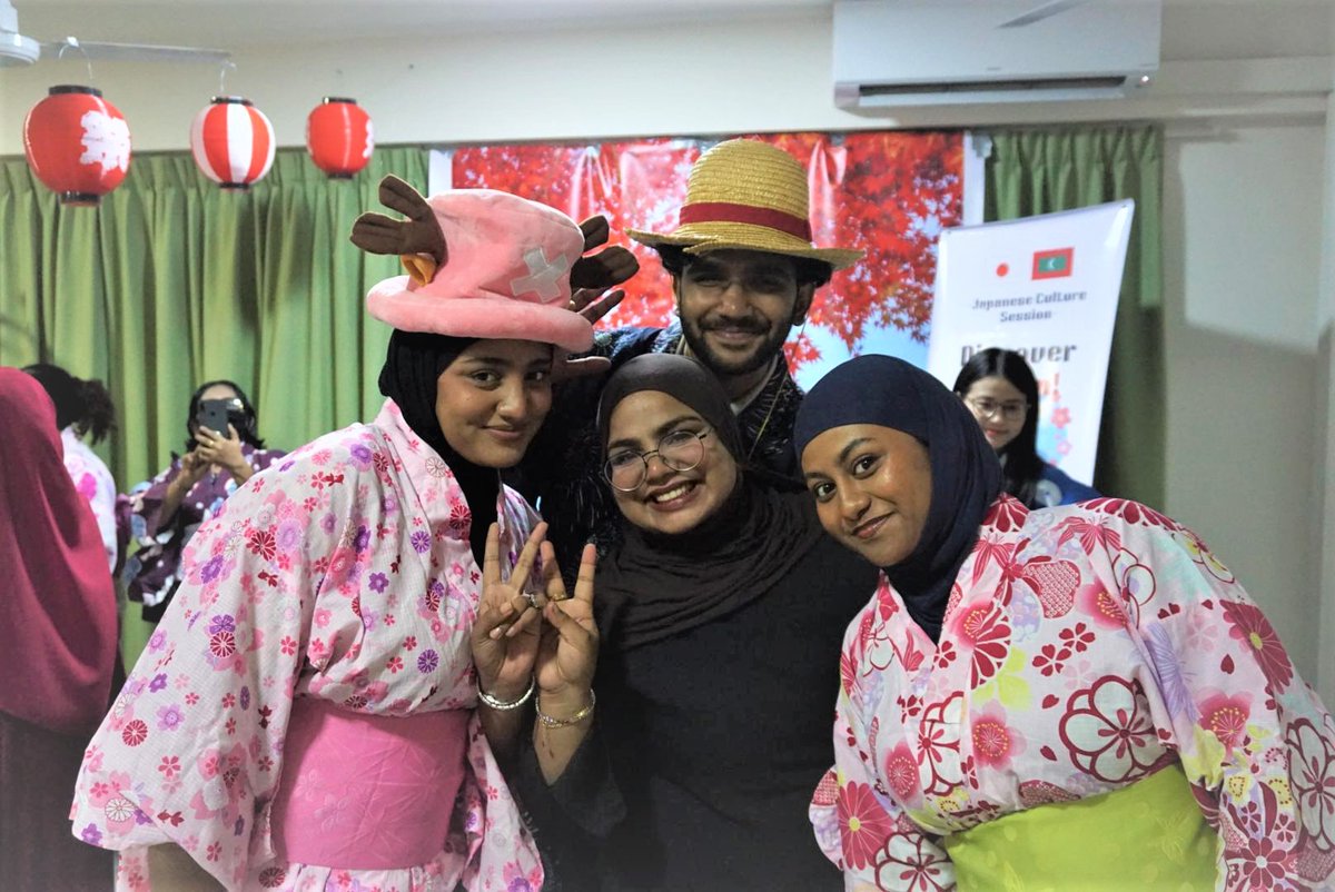 Embassy of Japan in Maldives tweet media