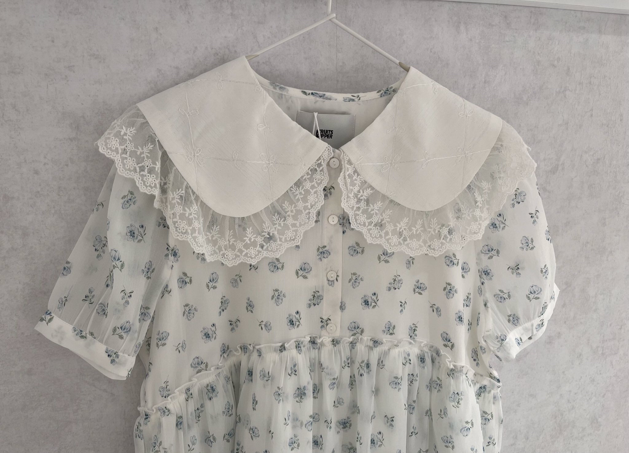 早瀬ノエル コラボ airy petit flowerミニワンピース 早瀬ノエル