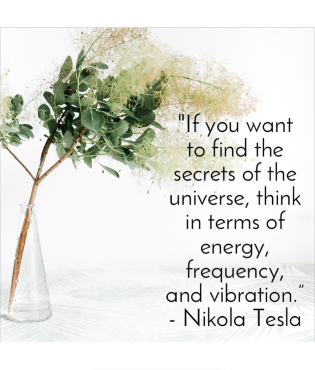 OrgncllyAwakend's tweet photo. Frequency
#frequency #vibration #nikolatesla #energy #manifestation #awofattraction #flowstate #energywork #transmutation #sourceenergy #tunedin https://t.co/Jcm2G7NJv1