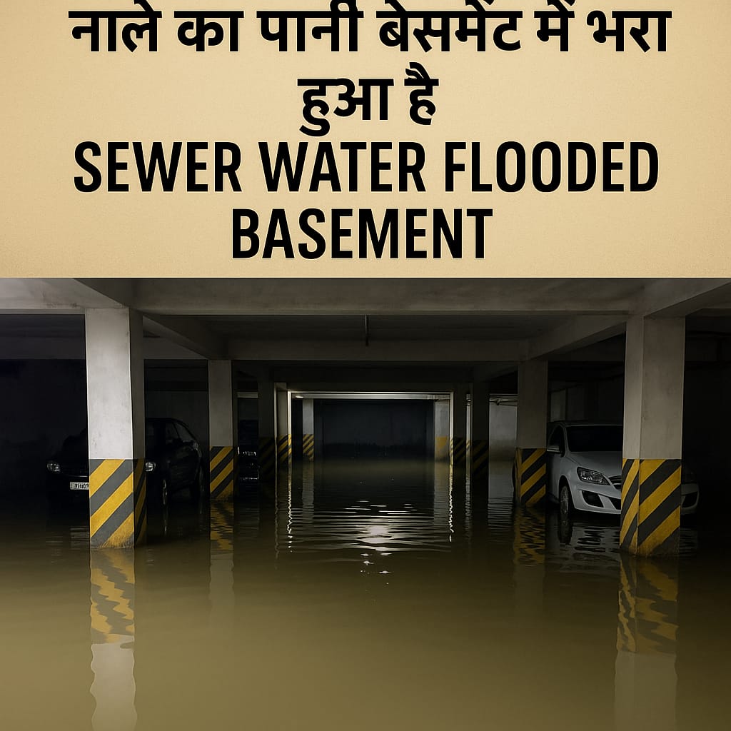 pgcgzb's tweet photo. @myogiadityanath @ghaziabadpolice @dm_ghaziabad @NDRFHQ @adgzonemeerut
We are in BIG Trouble.. plz help 
**URGENT**: Situation at *Prateek Grand City, Ghaziabad* is alarming!
Drainage water has flooded the basement for 4 days—lifts, water supply &amp; sewage are non-functional. https://t.co/H5OLQJBKZ3