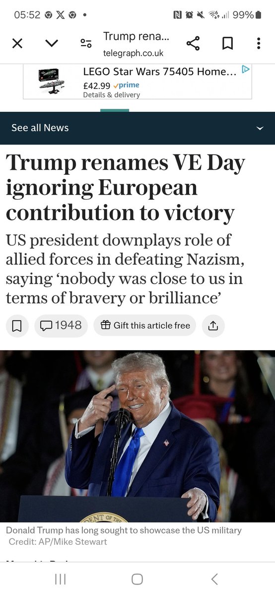 And you thought he couldn't get any lower! Words just fail me.