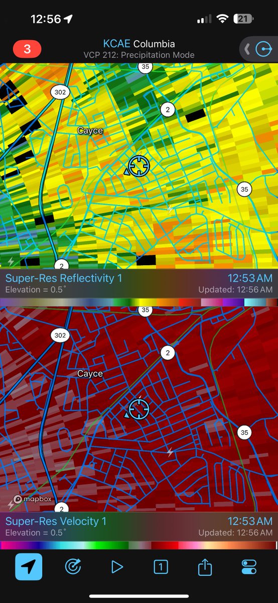 How close was that lightning strike?

Yes. Literally so close I cannot measure it