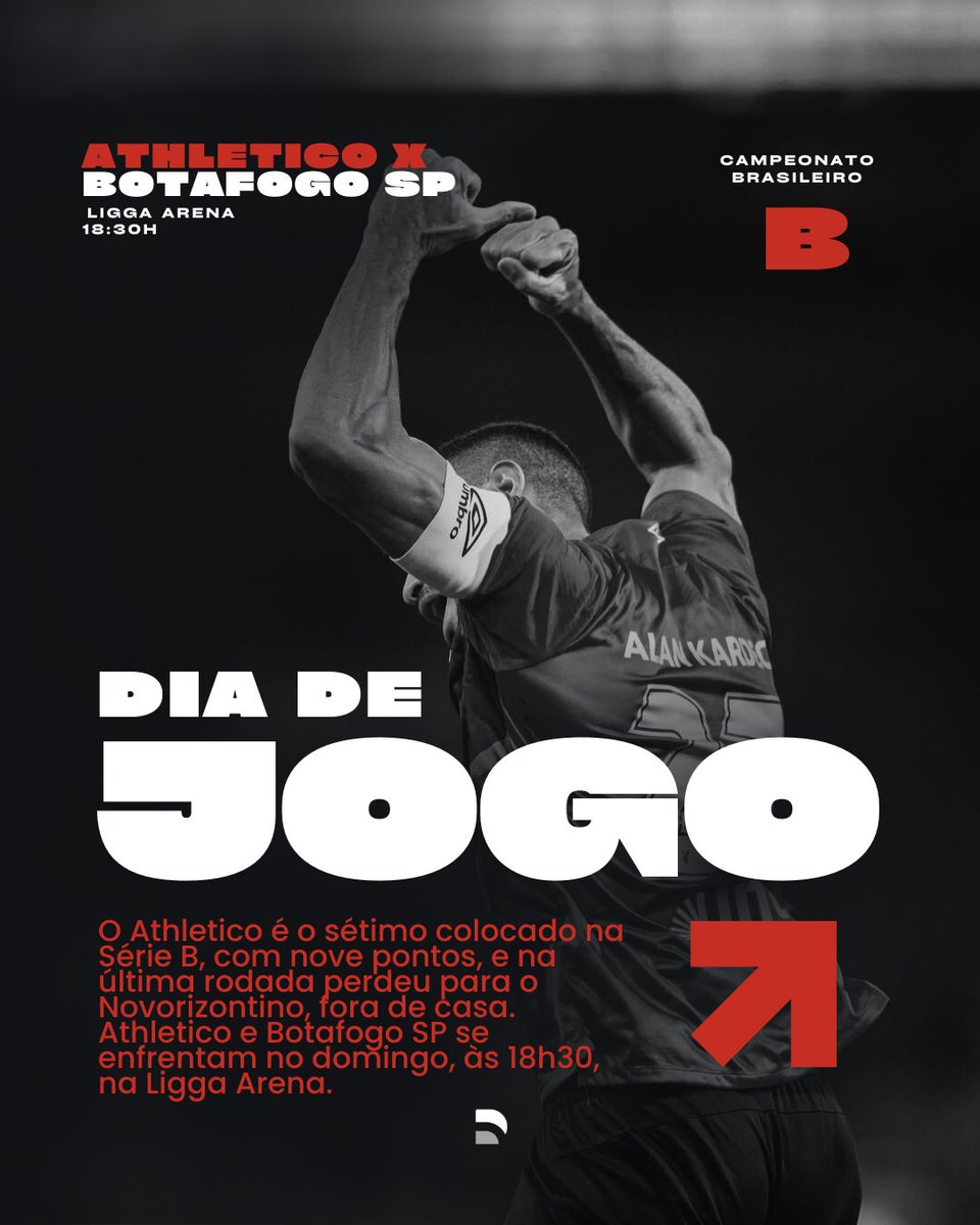 DIA DE <a href="/brasileiraob/">Brasileirão Superbet - Série B</a>! DIA DE ATHLETICO! 🌪️