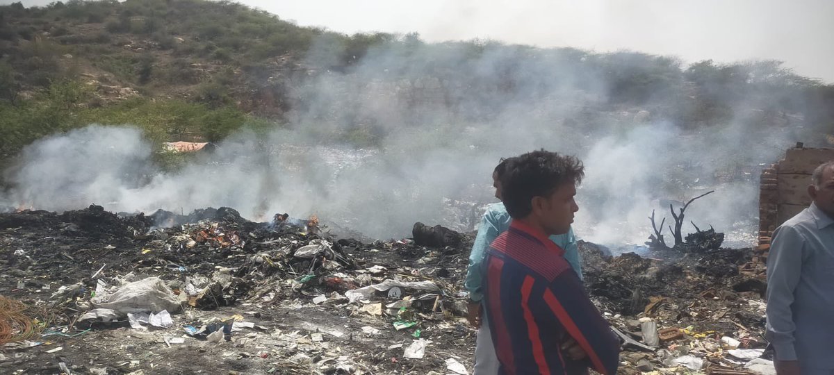 Dr. Leena Dhankhar (@leenadhankhar) on Twitter photo Massive #breakthrough in Nuh waste-#burning racket in #Aravallis
Kudos to <a href="/Nuh_Dc/">Deputy Commissioner Nuh</a> <a href="/Districtnuh/">District Nuh</a>
for swift action — a 5-member probe team has identified five private firms from #Bhiwadi illegally transporting industrial #waste and #dumping it in Khori village, #Nuh.
The Massive #breakthrough in Nuh waste-#burning racket in #Aravallis
Kudos to <a href="/Nuh_Dc/">Deputy Commissioner Nuh</a> <a href="/Districtnuh/">District Nuh</a>
for swift action — a 5-member probe team has identified five private firms from #Bhiwadi illegally transporting industrial #waste and #dumping it in Khori village, #Nuh.
The