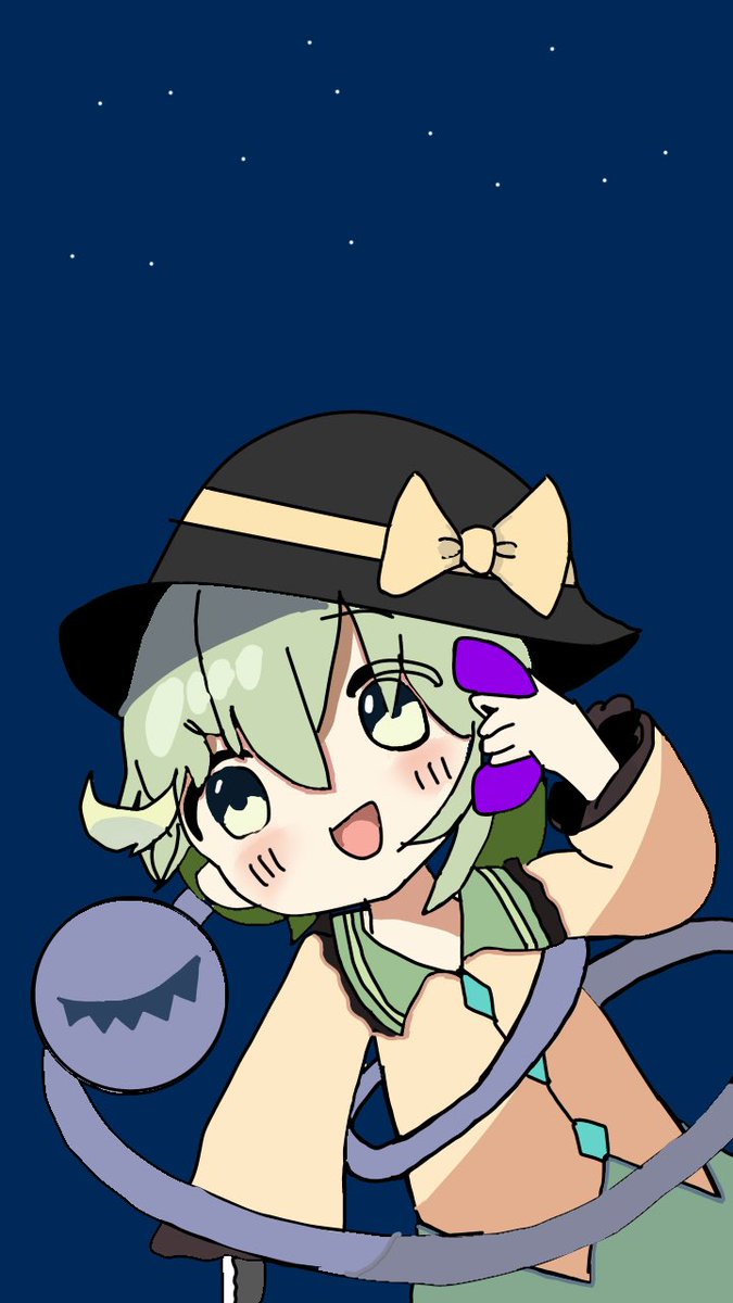 kapuno3dayo's tweet photo. こいしちゃん〜！
 #東方project二次創作 https://t.co/Dt3GPksA8b
