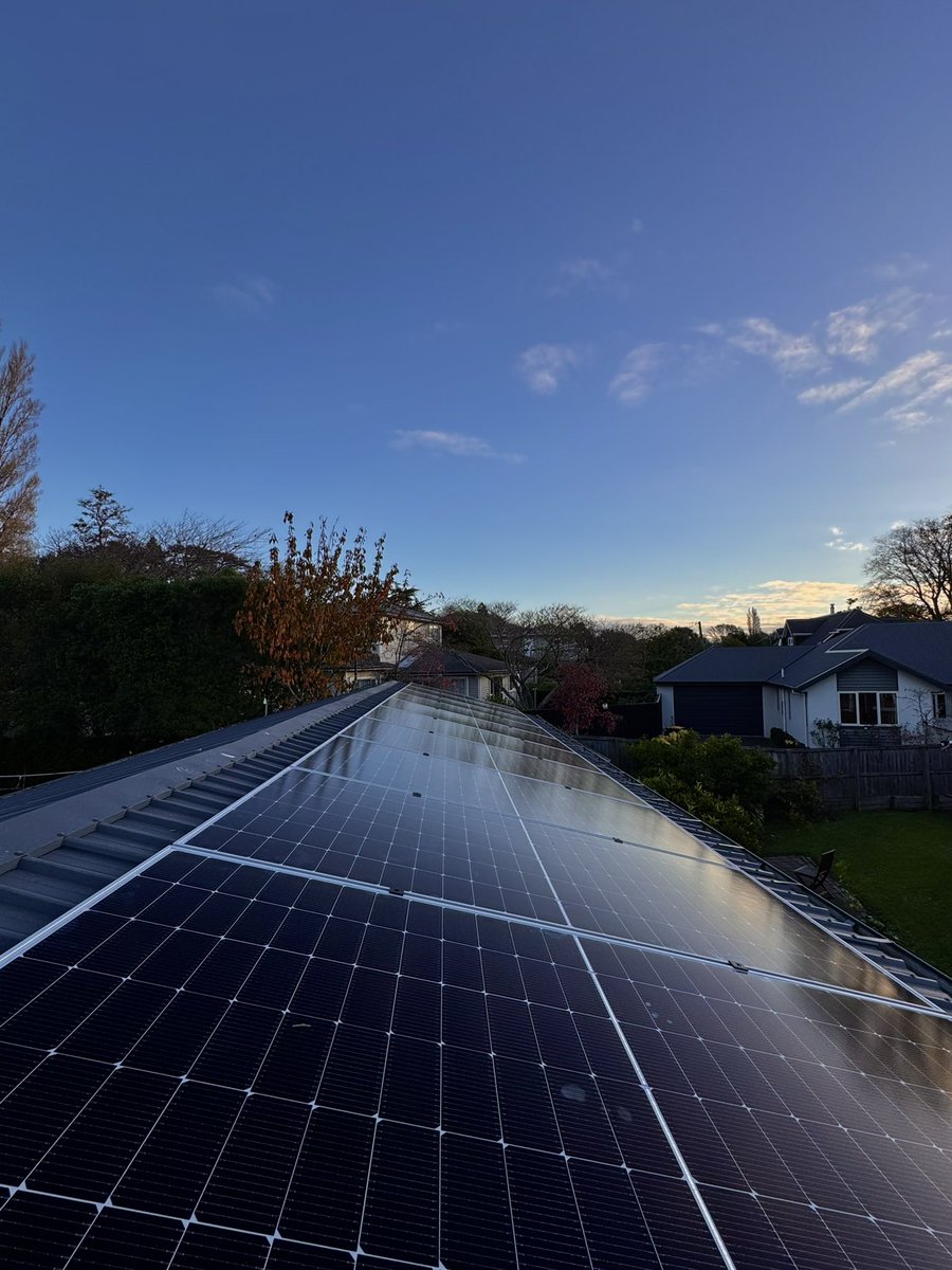 Back at home for a few weeks (mostly) so got the rest of the array and inverter installed. Next step, inspector and we go live