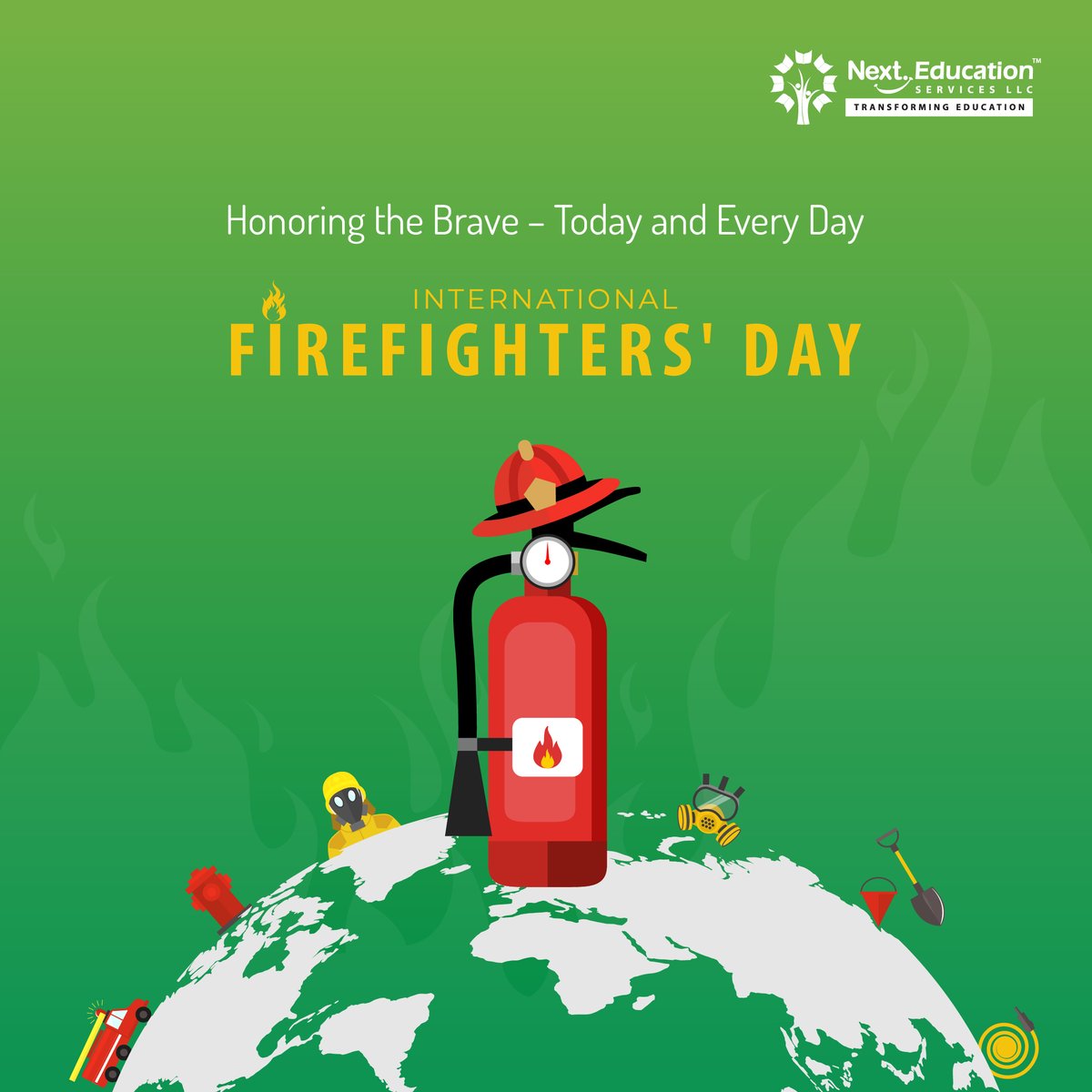 NextEducationAE's tweet image. Happy International Firefighters' Day!
#InternationalFirefightersDay #CourageAndSacrifice #RealLifeHeroes #NextEducation #Edtech