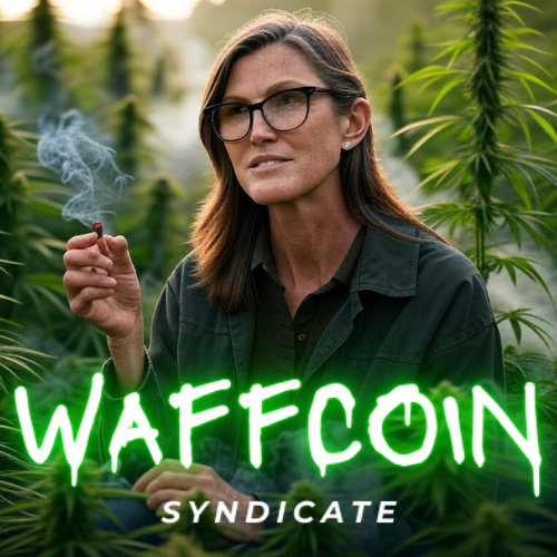 waffkings's tweet photo. 🌱💚 Cathie knows what's up! Just like cultivating those green dreams, we're all about growing wealth with WaffCoin! 🚀 Forget the fluff—let’s talk profits, liquidity, and a community that’s all in for the long haul. Ready to ride the wave? #WaffCoin #DecentralizedFinance #Crypto https://t.co/tPMowiInOW