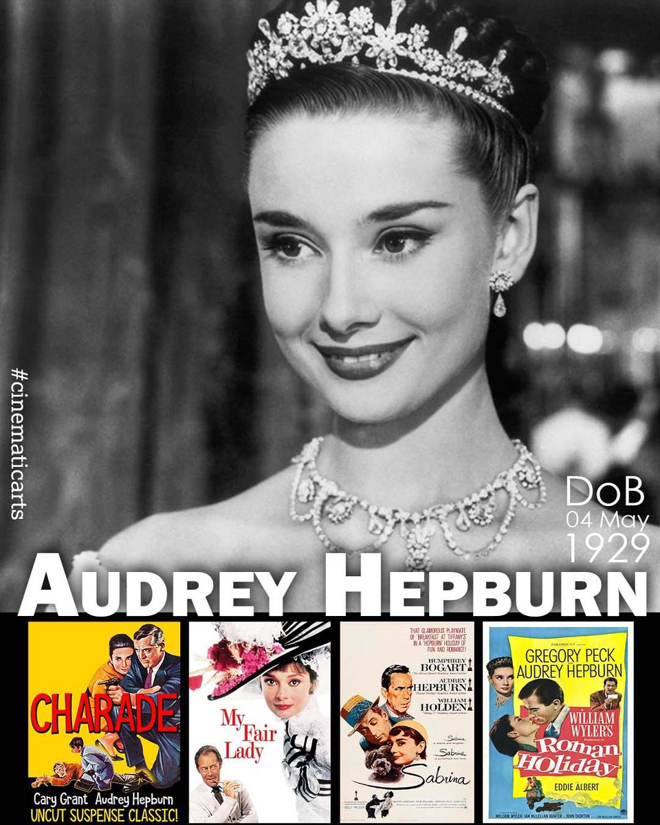 Audrey Hepburn was elegance in motion—a luminous blend of grace, strength, and compassion. Beyond the pearls and little black dress was a heart that lit up screens and changed the world with quiet dignity.

#AudreyHepburn #movies #myfairlady #Charade #musical #beautyicon #Cinema