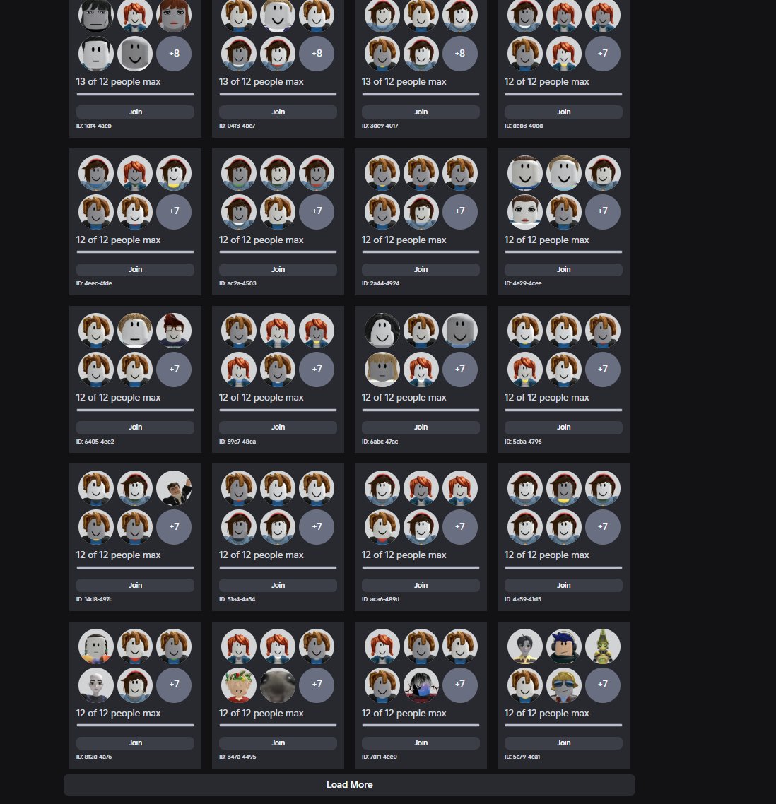 bubblegum sim all bots bro ... 50% of roblox ccu gotta be bots atp
