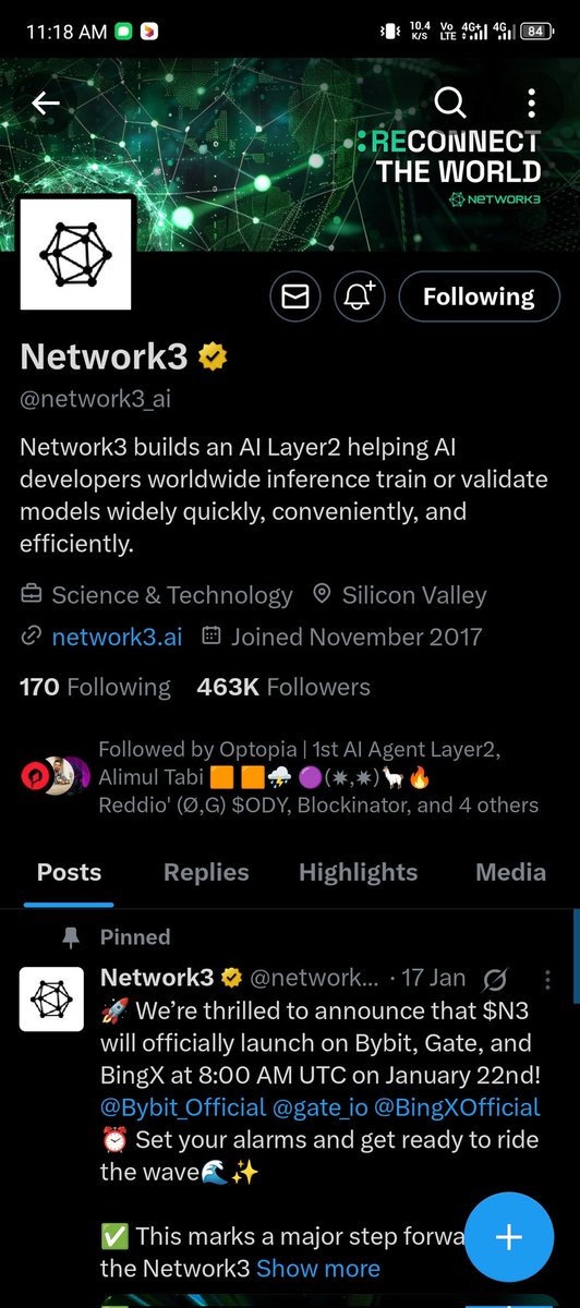 iknownothingu's tweet image. Just joined the Network3 movement! Excited for what’s ahead in Web3. Proud to represent the Jambo community! @JamboCommunity #Network3 #Web3 #JamboCommunity