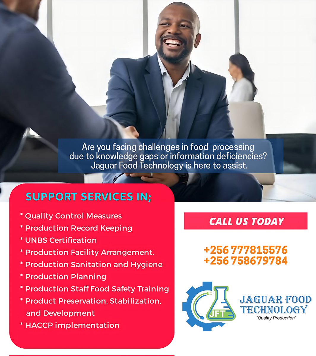 JaguarFoodtech's tweet photo. Don't hesitate to reach out. Our team of experts is dedicated to guiding you through every step of the process. https://t.co/lQv0GIy6SJ