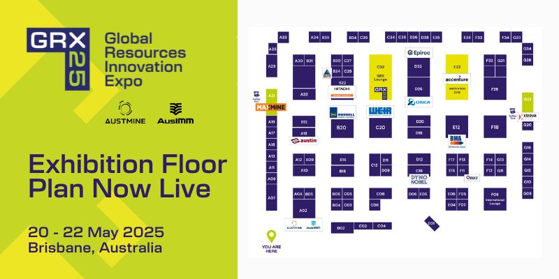 The GRX25 Floor Plan is now live! As the central hub of the event, the exhibition brings together mining companies, METS businesses, start-ups and solution providers – all in one space.

View the GRX25 Floor &amp; Exhibitors invovled: bit.ly/43403Ap

Austmine AusIMM