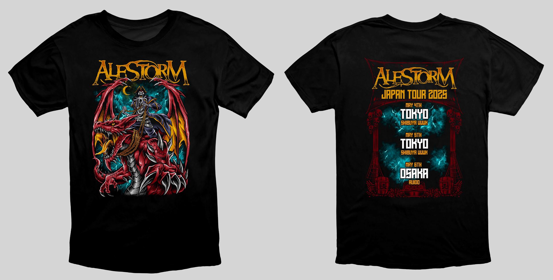 NEW Alestorm Band Collection Tour 2025 Gift For Fan S to 5XL