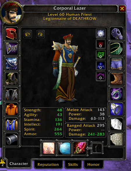 Level 60 in WoW, it was fun!