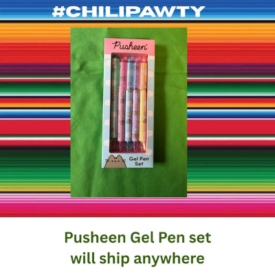🇺🇦MizzBassie (@mizzbassie) on Twitter photo My next prize is a Pusheen Gel PEn set from <a href="/danapixie/">Mitzi & Madi's staff. LOVE Daffy & TSK 🌈❤️😢💔</a> . Anyone from anywhere in the world may enter, so DM me right now to win
#chilipawty My next prize is a Pusheen Gel PEn set from <a href="/danapixie/">Mitzi & Madi's staff. LOVE Daffy & TSK 🌈❤️😢💔</a> . Anyone from anywhere in the world may enter, so DM me right now to win
#chilipawty