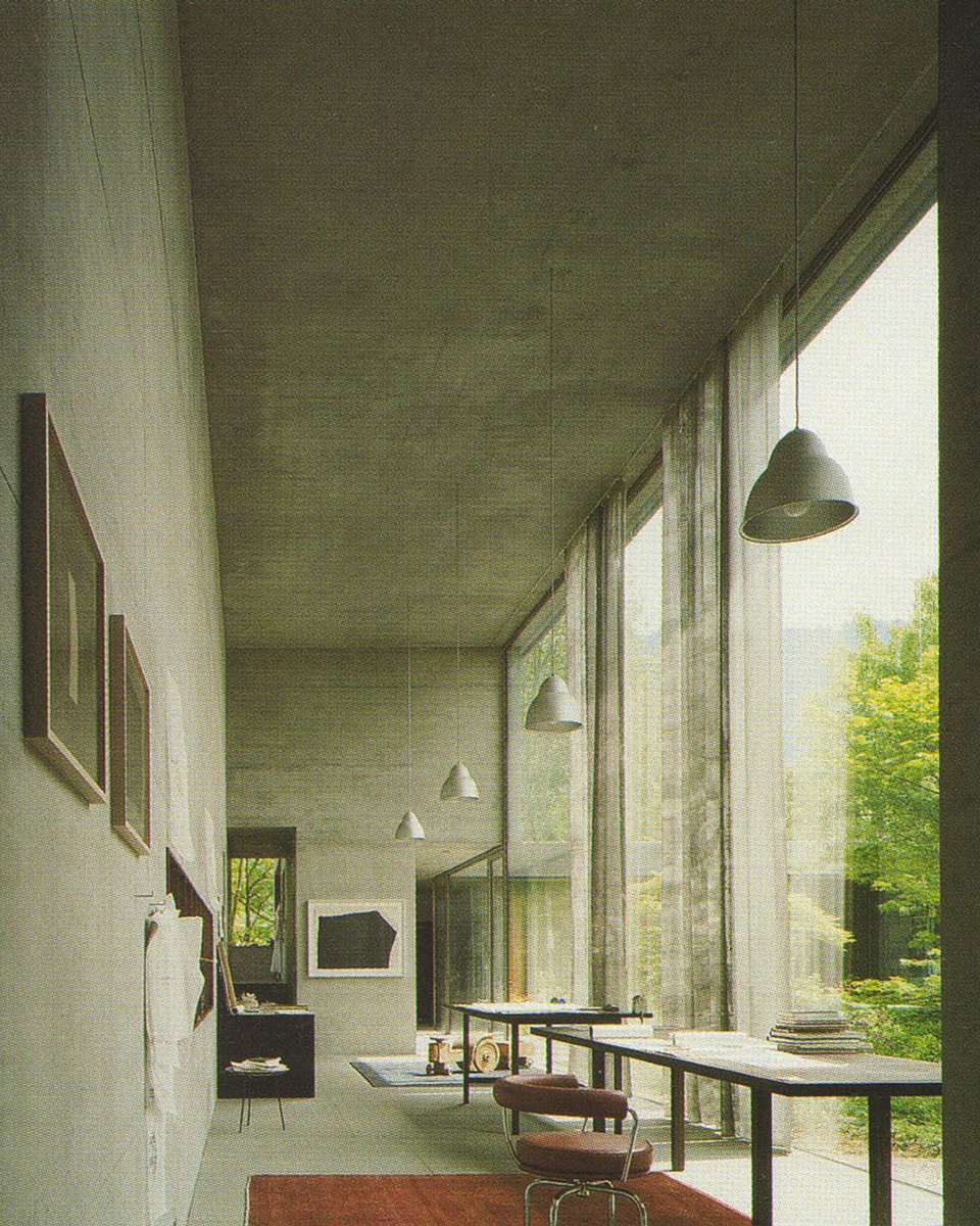 Archfeed_'s tweet photo. Zumthor House by PETER ZUMTHOR
Home and Studio
📍Haldenstein, Graubünden, Switzerland🇨🇭

©️📷Photography:Peter Zumthor 1985-2013, Buildings and Projects Volume 03″, Scheidegger &amp; Spiess, Zurich,  2014,
Walter Mair, Hélene Binet, Hans Danuser, Pietro Savorelli https://t.co/gPFXpt4Qps