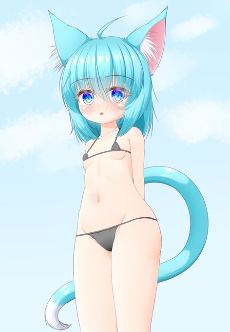 シャニーちゃ(身長100cm) あんま金色水着の塗りする気力がわかなかったので、黒色のマイクロビキニになったという話。