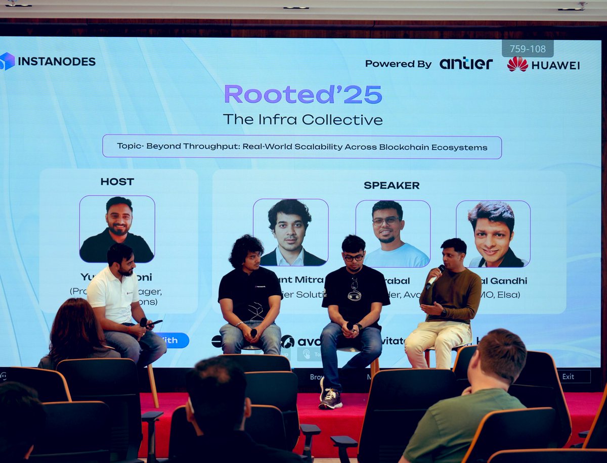Kunal Gandhi (@kunalvg) on Twitter photo Panels are good when you get to be a part of them.
Huge props to <a href="/antiersolutions/">Antier Solutions</a> <a href="/Huawei/">Huawei</a> <a href="/instanodes/">Instanodes</a> <a href="/levitate_labs/">Levitate Labs</a> for putting this together. Panels are good when you get to be a part of them.
Huge props to <a href="/antiersolutions/">Antier Solutions</a> <a href="/Huawei/">Huawei</a> <a href="/instanodes/">Instanodes</a> <a href="/levitate_labs/">Levitate Labs</a> for putting this together.