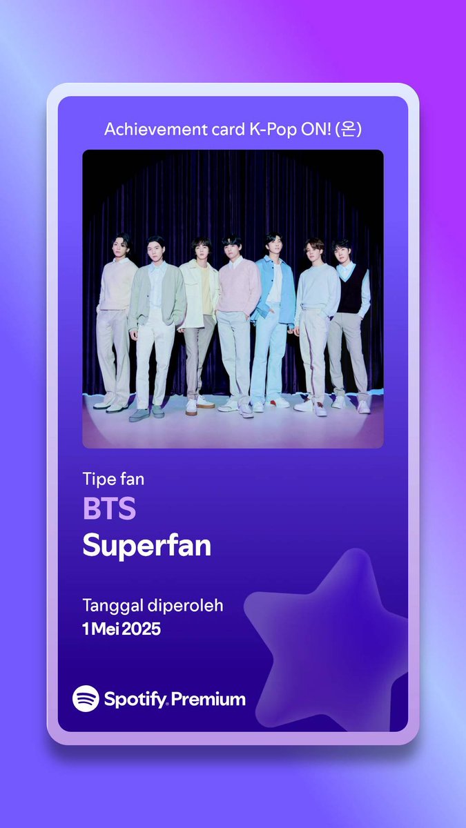 diway360's tweet photo. Aku berhasil dapetin achievement card di K-Pop ON! (온) Hub:
https://t.co/c1OrAlL45T https://t.co/9PxfPsHtAy