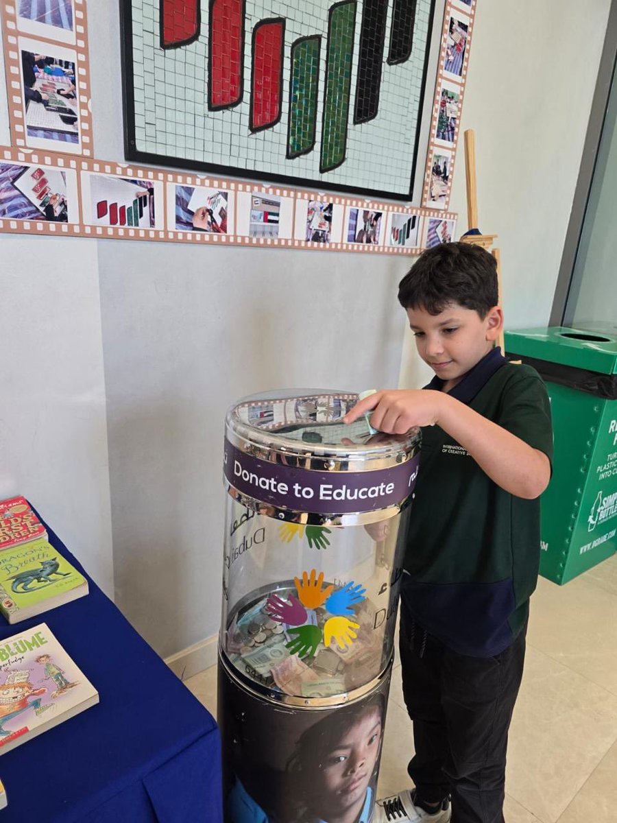 DubaiCares's tweet image. Big shoutout to the amazing students of the International School of Creative Science for raising funds to support our #StudentsforStudents initiative! 

Your generosity is giving children from low-income families the confidence and tools they need to start the school year strong.