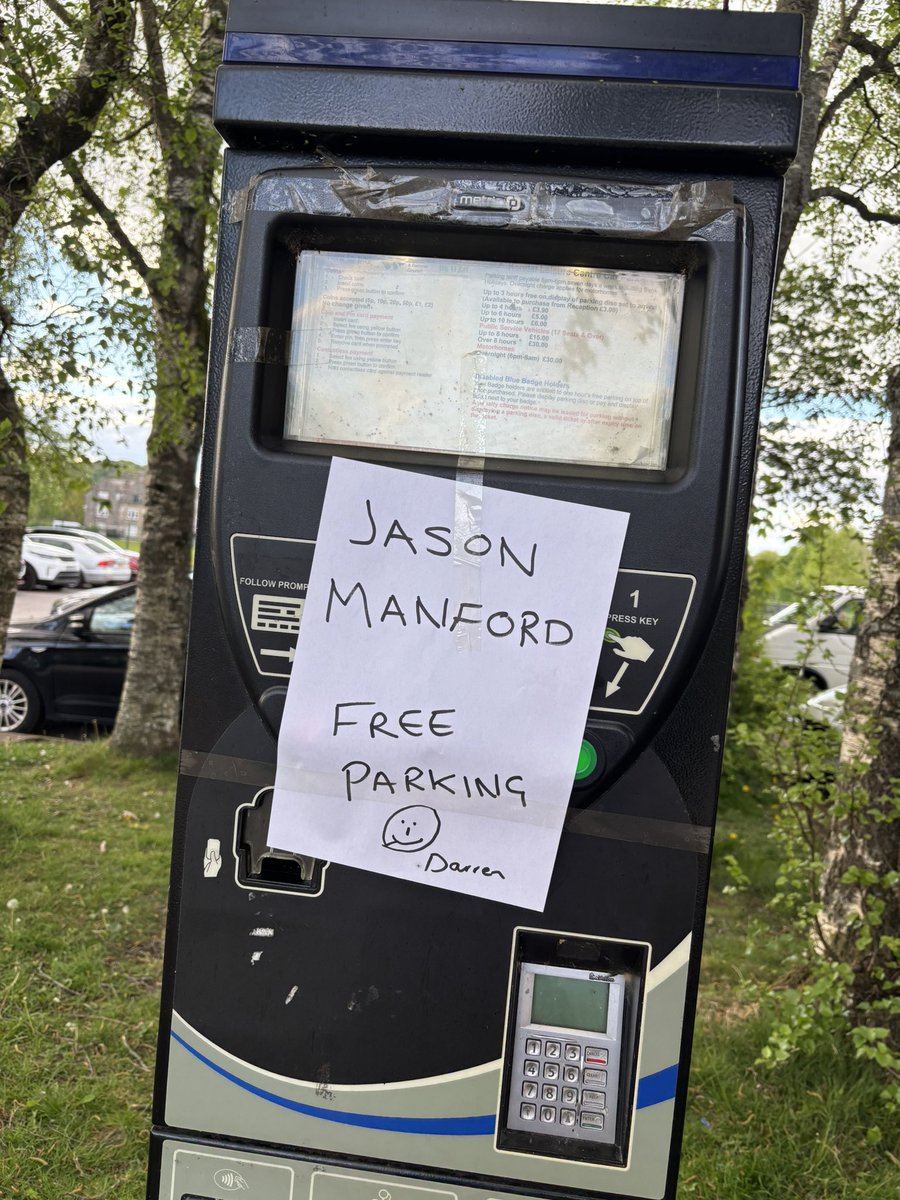 Great gig last night <a href="/JasonManford/">Jason Manford</a> and lucky you got free parking!! 😉🤣#kendal