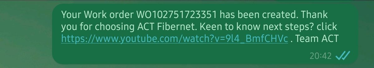 subh/deep (@spacesubh) on Twitter photo <a href="/ACTFibernet/">ACT Fibernet</a> Hi team, I paid the full amount of 4780 for new connection request on 23rd April, and uploaded all the documents and asked the agent to install it on 1st/2nd May. Now it's 4th May and no progress as the nearby ports are exhausted, please process my refund earliest. <a href="/ACTFibernet/">ACT Fibernet</a> Hi team, I paid the full amount of 4780 for new connection request on 23rd April, and uploaded all the documents and asked the agent to install it on 1st/2nd May. Now it's 4th May and no progress as the nearby ports are exhausted, please process my refund earliest.