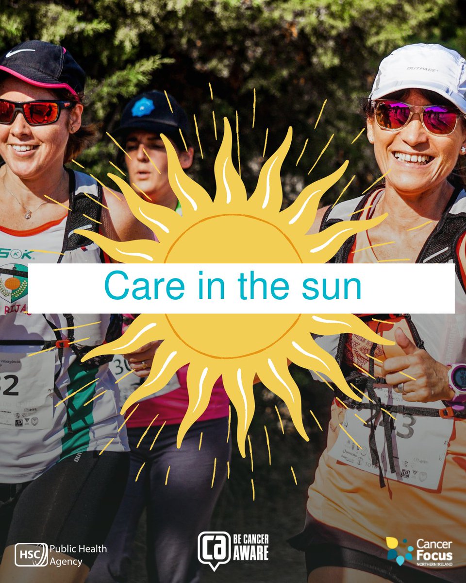 Even when its cloudy UV levels may still be high. Remember to take care in the sun today if you’re running the marathon or supporting loved ones. 🏃

Visit careinthesun.org to see our top tips ☀️

<a href="/CancerFocusNI/">Cancer Focus Northern Ireland</a>