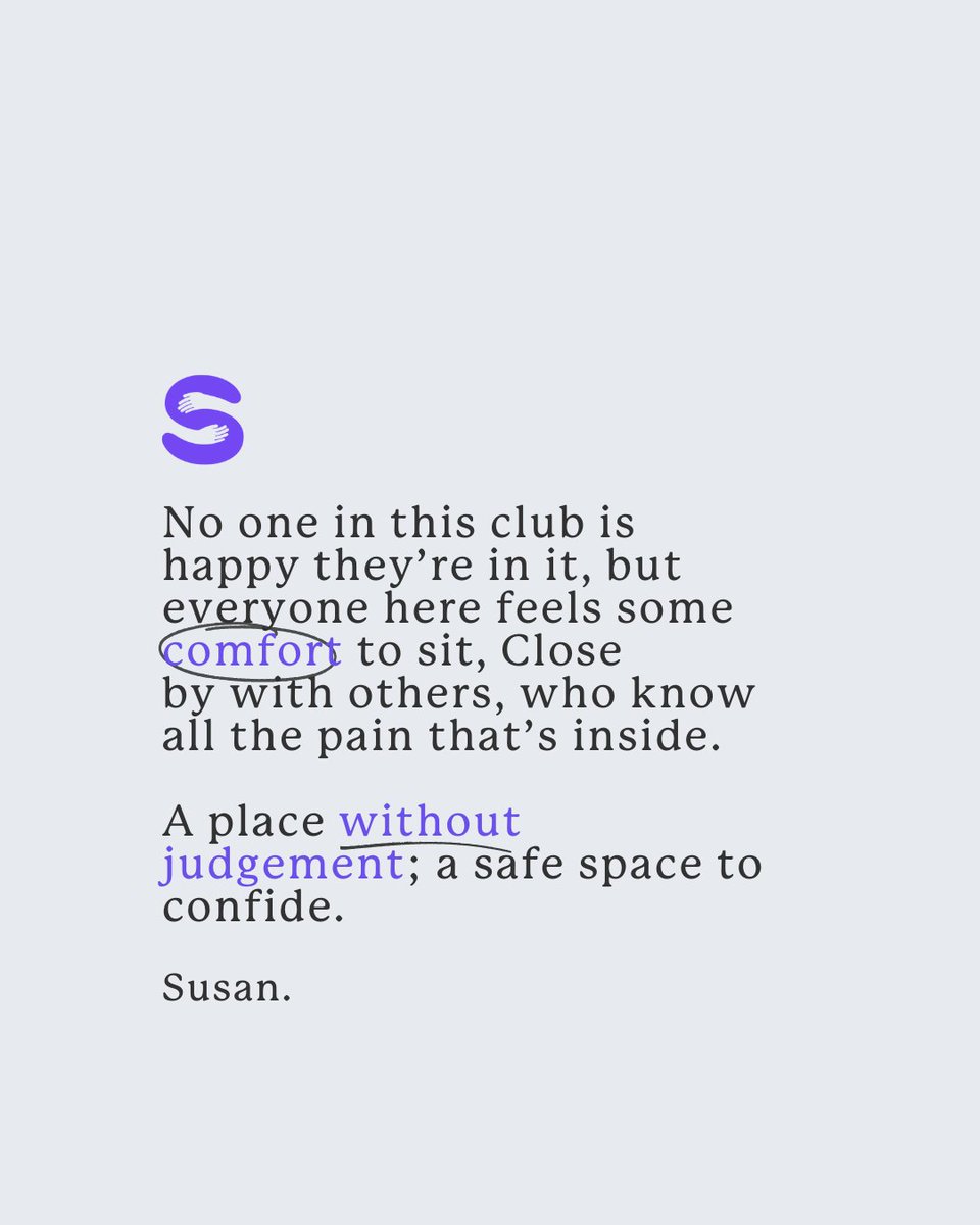 Alongside, books, films, and other digital resources, our website offers poetry that speaks about shared grief, quiet strength, and the comfort of being understood. You're not alone - and you don’t have to be 💜

ow.ly/4mhz50VJywI
