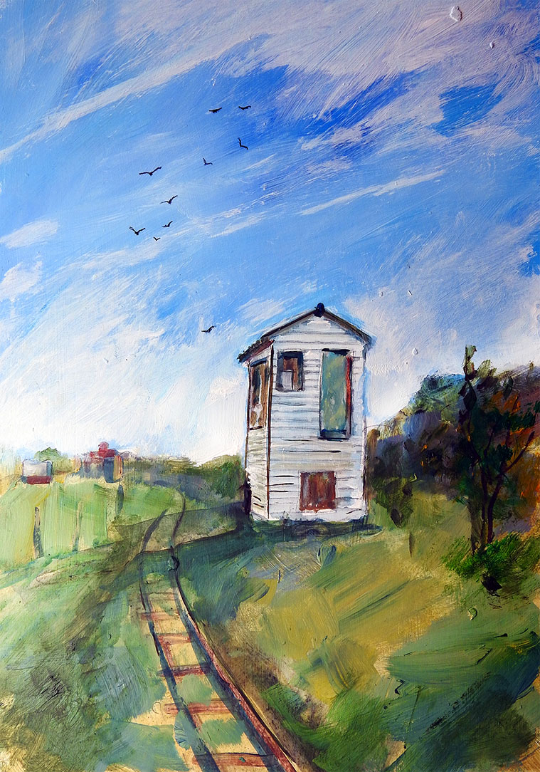 ChrisBilton3's tweet image. #signalbox #abandonedplaces #Humberston #NorthEastLincolnshire #England #LincolnshireCountyCouncil #LincolnshireWildlifTrust #pleinairpainting #artinlincolnshire #landscapepainting #biltonart #clouds #allaprima #clarifiedimpressionism