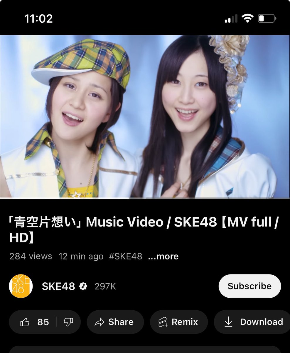 Kat4omo1's tweet photo. GUYSSS SKE48 OFFICIAL CHANNEL IS POSTING THEIR FULL EARLY MUSIC VIDEOS IN 1080P FINALLLYYY OH MY GOD https://t.co/WrAoVAMSPi
