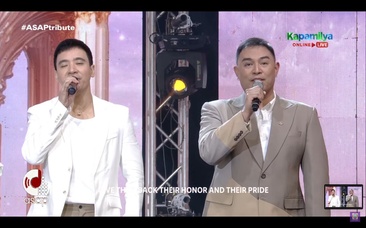 maddcreativesph's tweet photo. The best of the best icons of the music industry joined forces for this special tribute! 
@jedmadela #ASAPtribute https://t.co/1pBJo4IRHB