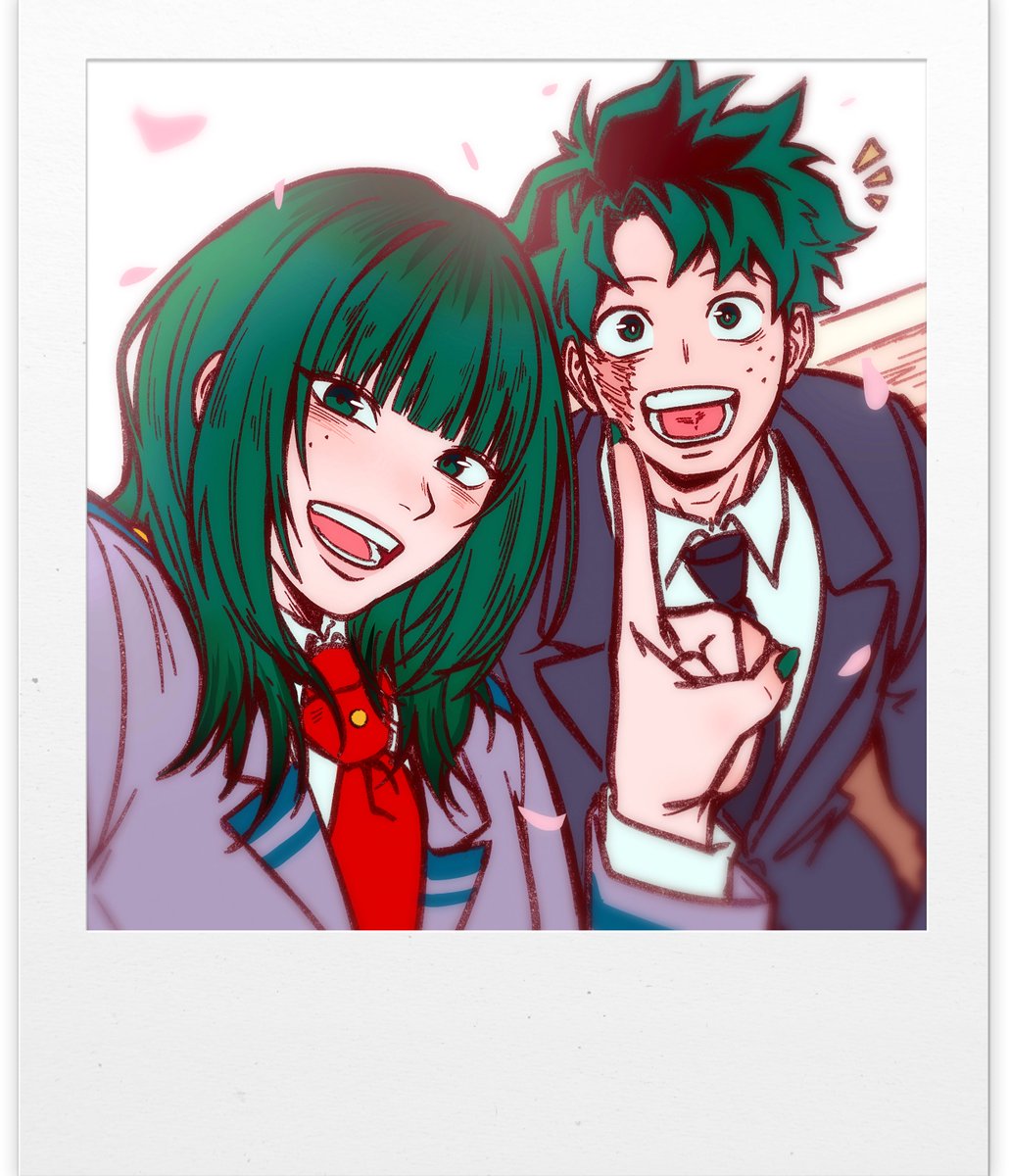 myizukuacademia's tweet photo. 緑の日 緑谷時🍀

#みどりの日
#みどりの日なので緑色の画像を貼る https://t.co/gKIvKF2KsK