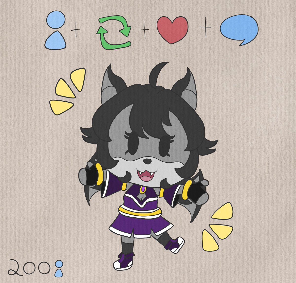 200 FOLLOWER ART RAFFLE!
₊˚ ✧ ━━━━⊱⋆⊰━━━━ ✧ ₊˚

⟣RULES⟢

⟡Must be following me

⟡Retweet post

⟡Like post

⟡Comment the OC you want me to draw! (Sonic OC preferred)

₊˚ ✧ ━━━━⊱⋆⊰━━━━ ✧ ₊˚