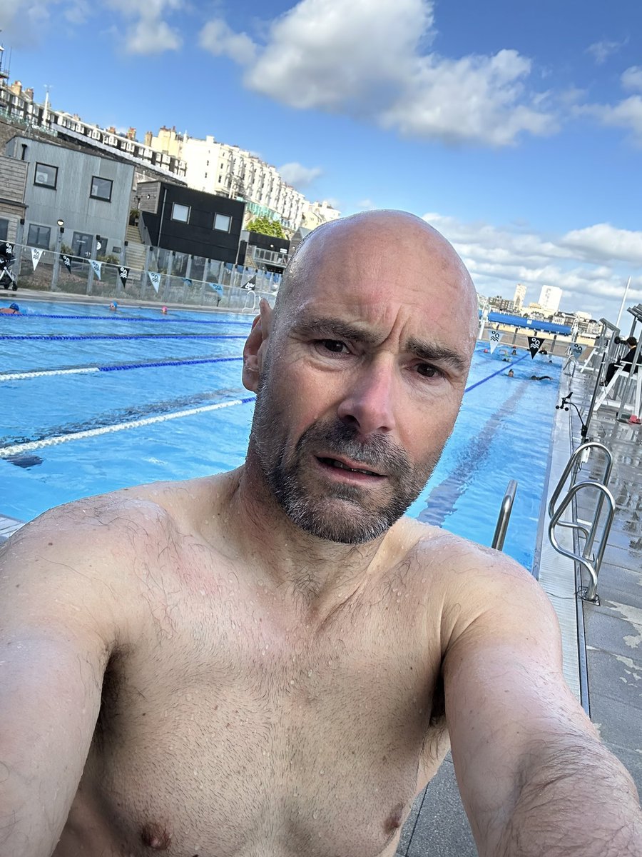 Morning from Brighton   Ironman 2026 training in full flow. Football next #NUFC