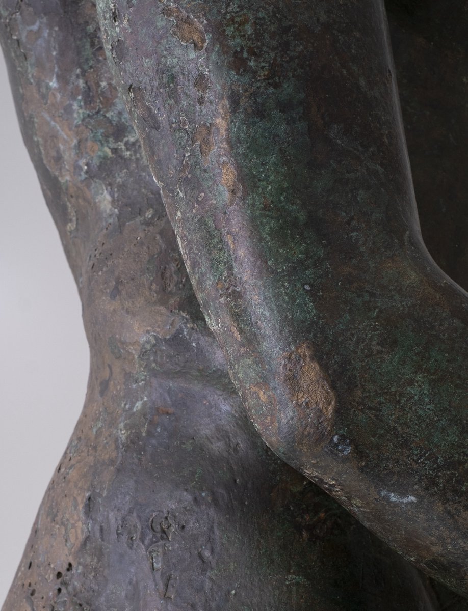 Every detail of the bronze #Apoxyomenos tells a story of the craftsmanship of ancient sculpture. After 2,000 years beneath the sea, and undergoing meticulous restoration, our bronze boy remain a lasting testament to the beauty of form and sculptural skill that transcend time