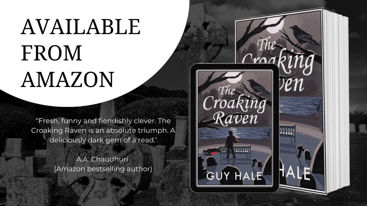 HaleWrites's tweet image. The Croaking Raven - by Guy Hale (@HaleWrites)
#ShakespeareSeries
#CrimeFiction

Fom @AmazonUK
ebook - amzn.eu/d/3IFDmG9
Paperback - amzn.eu/d/5ZmRf