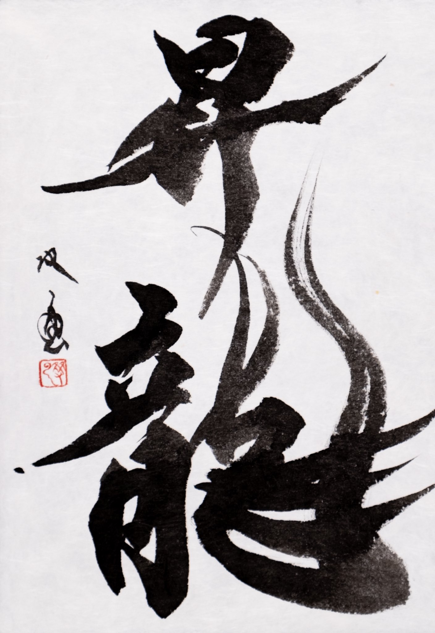 武田双雲さん作品「魂（喜）」 武田双雲 作品集 (TOKYO NEWS BOOKS) | 武田 双雲 |本 | 通販