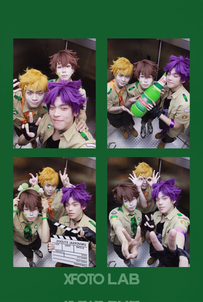 三小只！#campbuddy #cosplay #hiro #keitaro  #yoichi