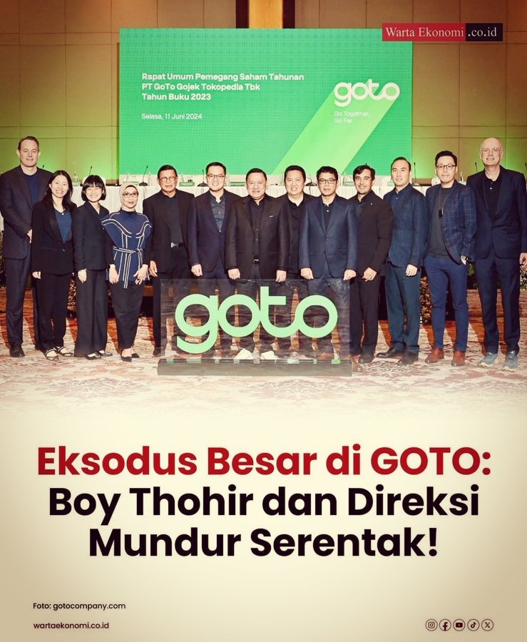 Diujung kebangkrutan makanya pada kabur?..
Duit Negara udah berapa yang dinikmatin ehh yang masuk?