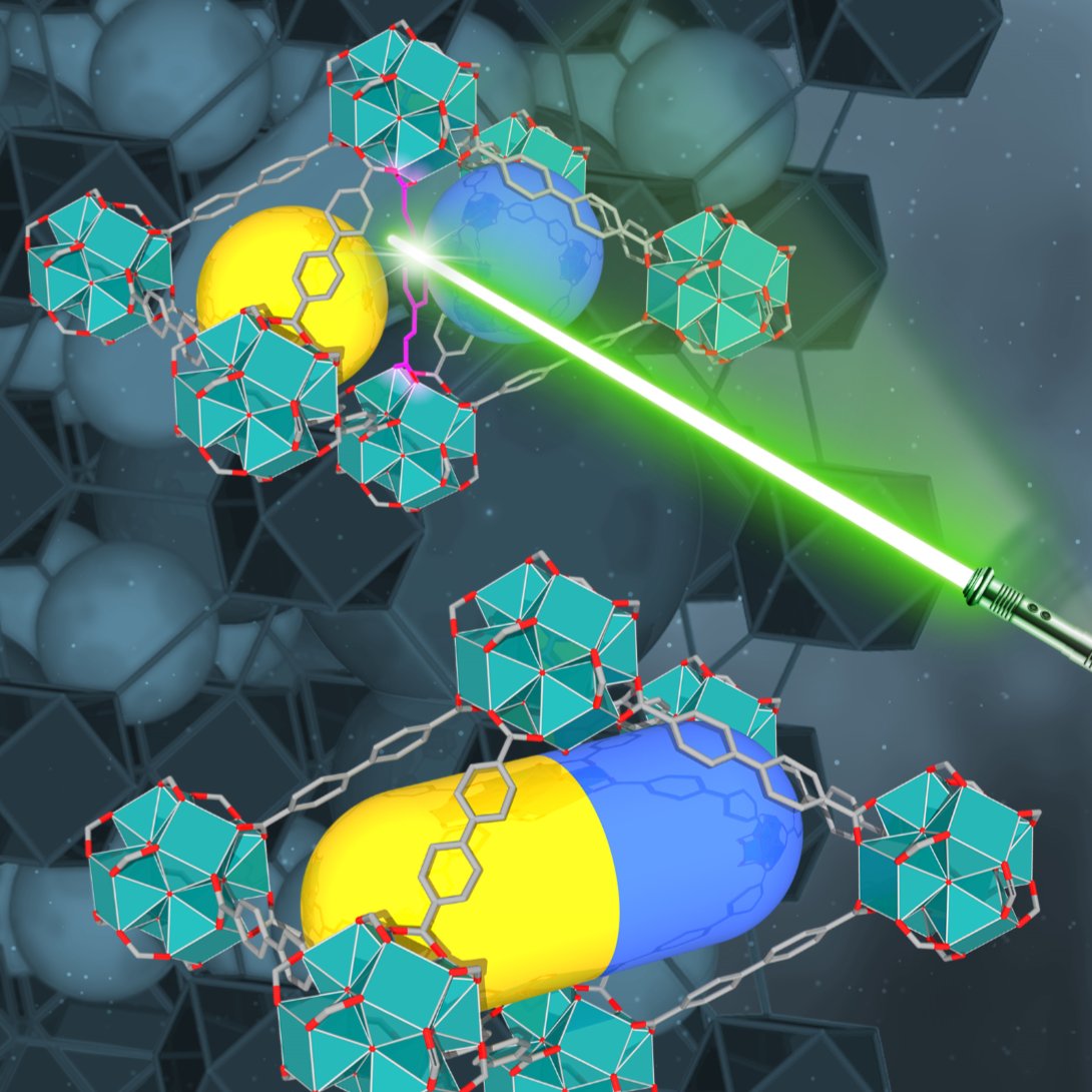 May The 4th... be with you. 🌠
Happy #starwarsday2025. I used this artwork multiple times to highlight the #MOFs clip-off chemistry ✂️💎concept we developed with <a href="/WeAreNanoUp/">NanoUp - Maspoch Group</a>, and happy to reuse it again!
Lab work was fun.
pubs.acs.org/doi/full/10.10…
🎨<a href="/3dato/">3dato</a>