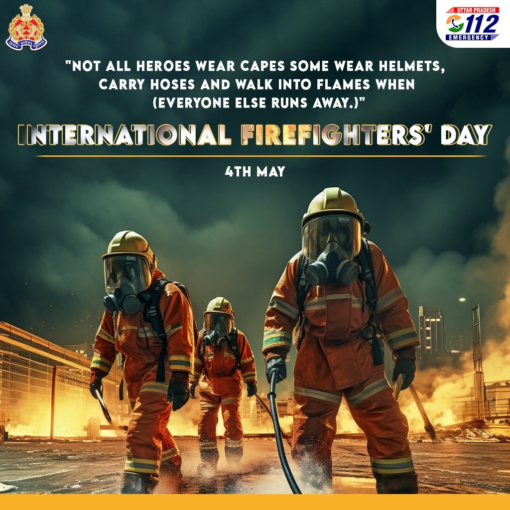 UP POLICE (@uppolice) on Twitter photo "Forged in Fire, Driven by Duty"
<a href="/fireserviceup/">Fire & Emergency Services Uttar Pradesh Police</a> guardians in gear trained to respond in seconds, courageous enough to enter the inferno & skilled enough to save lives.
Saluting the firefighters who risk it all to protect citizens. #InternationalFirefightersDay "Forged in Fire, Driven by Duty"
<a href="/fireserviceup/">Fire & Emergency Services Uttar Pradesh Police</a> guardians in gear trained to respond in seconds, courageous enough to enter the inferno & skilled enough to save lives.
Saluting the firefighters who risk it all to protect citizens. #InternationalFirefightersDay
