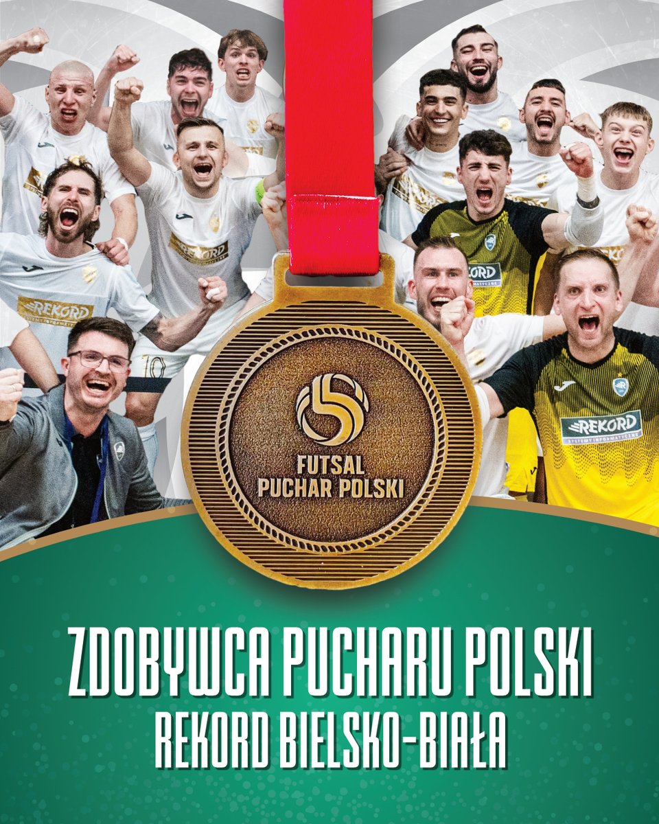 Puchar Polski dla biało-zielonych! 😃👏👏