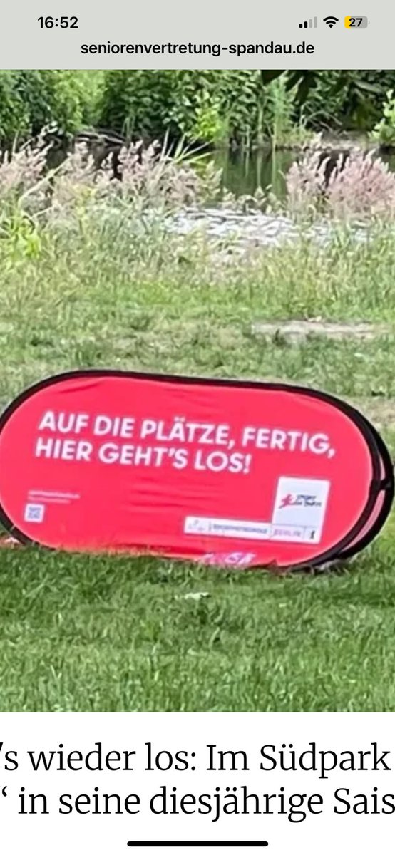 Am 5. Mai startet im Südpark der „Sport im Park“! #Spandau 2xMal/Woche Qigong. Montags 14 Uhr, mittwochs 7 Uhr. Vorkenntnisse nicht erforderlich und kostenlos. Die Dauer: 60 Minuten